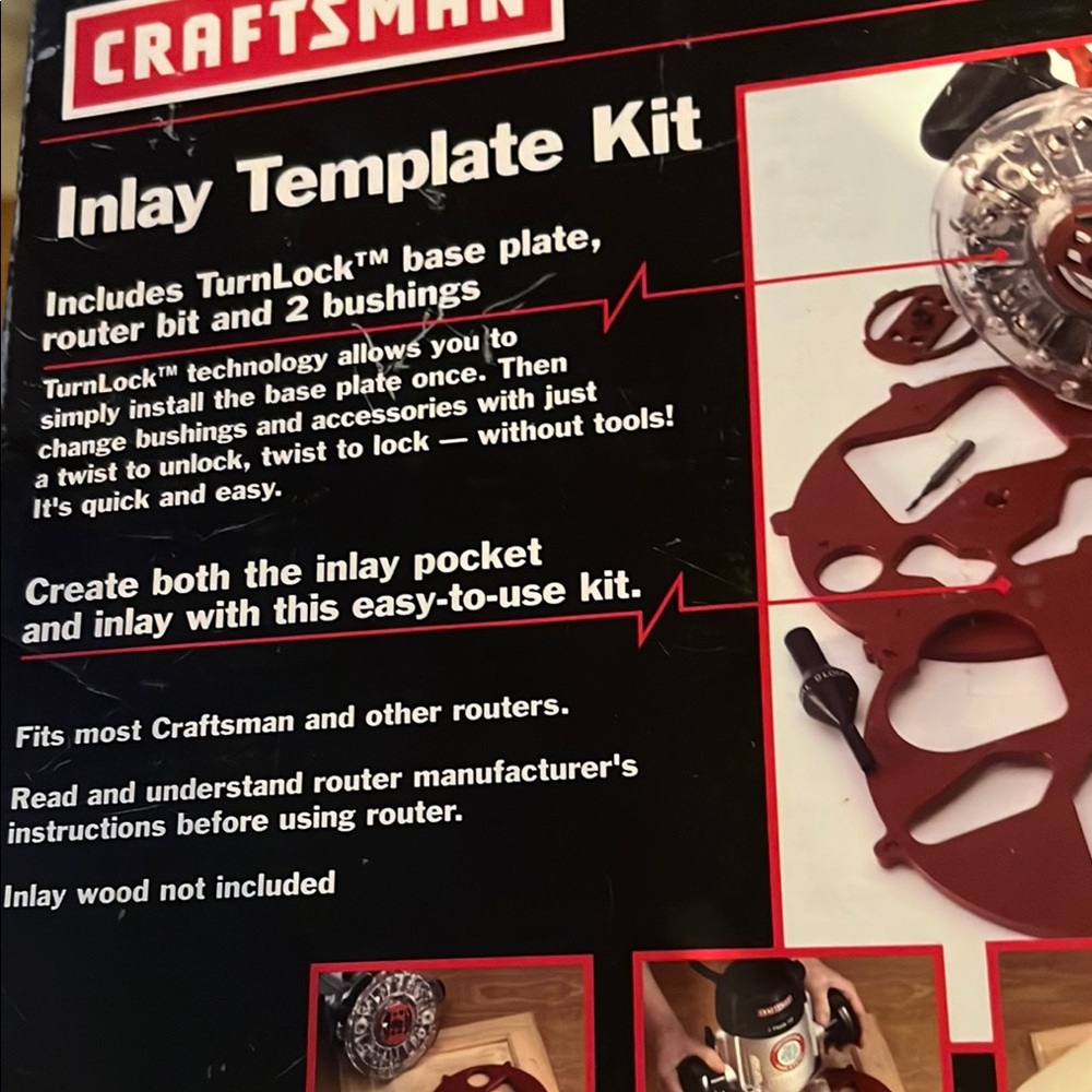 Craftsman Inlay Template Kit - Picture 4 of 9